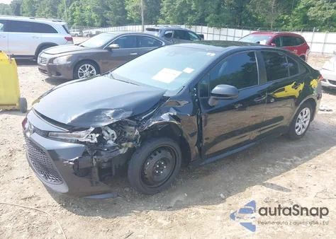 2020 Toyota Corolla Le z USA, uszkodzony, nr VIN 5YFEPRAE5LP128468